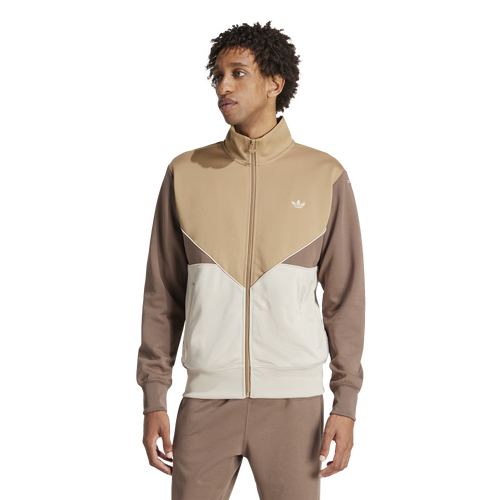 

adidas Originals Mens adidas Originals adicolor Lifestyle Cutline Tracktop - Mens Cardboard/Wonder Beige/Earth Strata Size XS