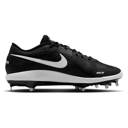 Nike Mens Diamond Gamer Metal - Baseball Shoes - Black / White
