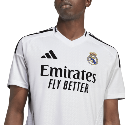 adidas Real Madrid 24/25 Home Short-Sleeve Jersey | Champs adidas Real Madrid 24/25 Home Short-Sleeve Jersey | Champs