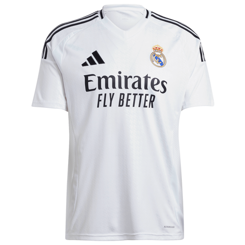 adidas Real Madrid 24 25 Home Short Sleeve Jersey Foot Locker