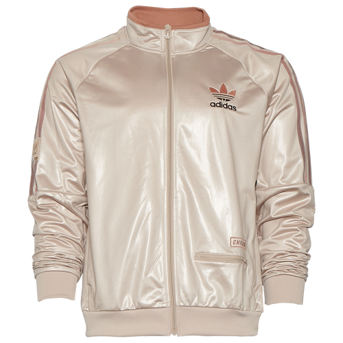 

adidas Originals Mens adidas Originals Chile Track Jacket - Mens Beige/Brown Size M