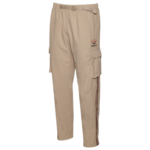 Adidas Originals Mens Adidas Chili Cargo Woven Pants In Brown/beige