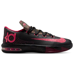 Boys' Grade School - Nike KD VI - Black/Red