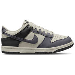 Boys' Grade School - Nike Dunk Low N - White/Grey