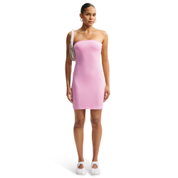 Women's - Nike Street Tube Dress - Pink Rise/Metallic Silver