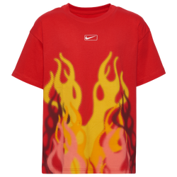 Boys' Grade School - Nike NSW M90 T-Shirt - Red/Red