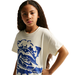 Boys' Grade School - Nike NSW M90 T-Shirt - Beige/Blue