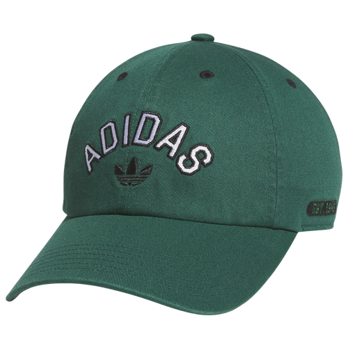 

adidas Originals Mens adidas Originals OG New Prep Relaxed Strapback - Mens Black/Green Size One Size