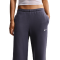 Nike Studio Fleece Wide Leg Pants - Nike Sail/Gridiron