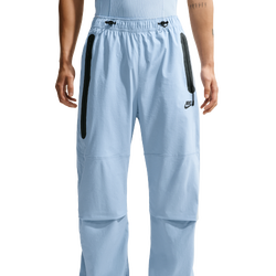 Men's - Nike Drifit Tech Woven Pant - Black/Light Armory Blue/Light Armory Blue