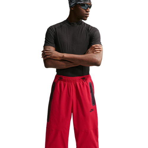Nike Drifit Tech Woven Pant - Nike Tough Red/Black