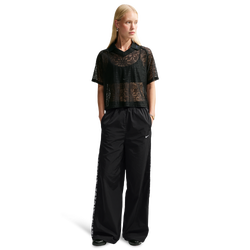 Women's - Nike Lace Inset Track Pant - White/Black/Black