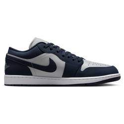 Men's - Jordan AJ 1 Low - Obsidian/Obsidian/Grey Fog