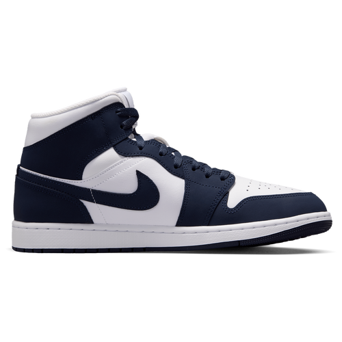 Jordan AJ 1 Mid - Jordan Obsidian/White