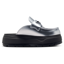Women's - Jordan Air Jordan Mule SE - Metallic Silver/Metallic Silver/Shadow Brown