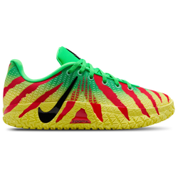 Boys' Grade School - Nike Ja 3 JP - Black/Green Spark/University Red