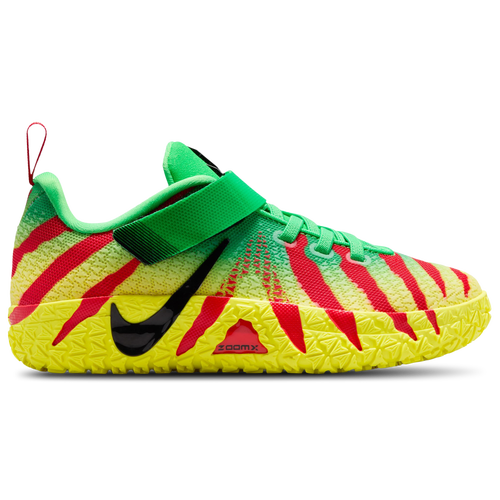 BOYS - Nike Ja 3 JP - Green Spark/Black Univ Red