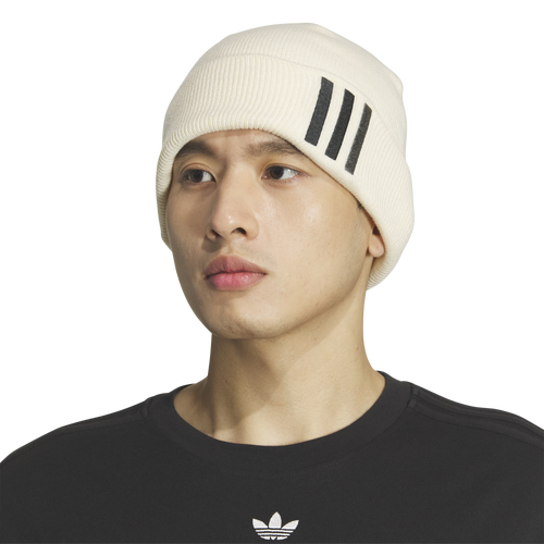 

adidas Originals Mens adidas Originals OG Off Set Knit Beanie - Mens Black/Wonder White Size One Size