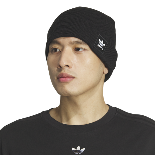 

adidas Originals Mens adidas Originals Groove 2.0 Knit Beanie - Mens Black Size One Size