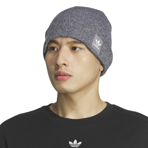 

adidas Originals Mens adidas Originals Groove 2.0 Knit Beanie - Mens Grey Size One Size