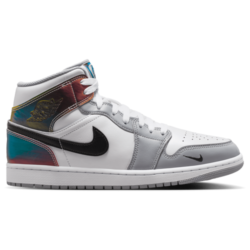 MENS - Jordan AJ 1 Mid SE FC - White/Wolf Grey Multi