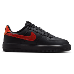 Girls' Preschool - Nike Air Force 1 Low - Black/Purple