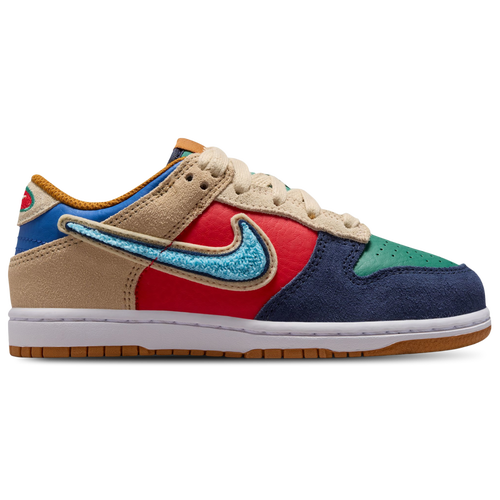 BOYS - Nike Dunk Low - Blue/Red