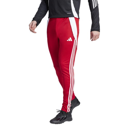 

adidas Mens adidas Tiro 24 Track Pants - Mens White/Team Power Red Size M