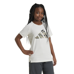 Girls' Grade School - adidas Disney Lion King T-Shirt - Chalk White/Multicolor/Simple Brown