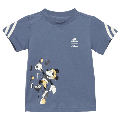 

Boys adidas adidas Disney Mickey Mouse T-Shirt - Boys' Toddler Off White/Preloved Ink/Semi Spark Size 2T