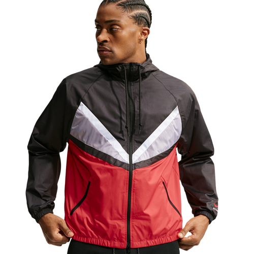 MENS - Nike Windrunner Land 26 RMX Jacket - University Red/Black Cement Grey