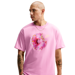 Men's - Nike NSW Max90 Donut MB Short Sleeve T-Shirt - Pink Rise
