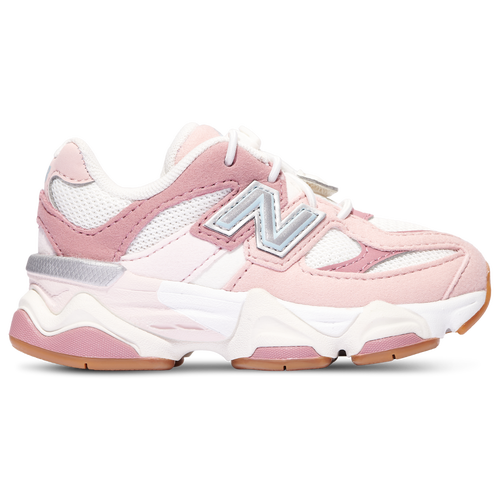 

Girls New Balance New Balance 9060 - Girls' Toddler Running Shoe Gum/Pink Size 05.0