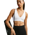 Nike Dri-FIT Indy Strappy Bra - Nike White/Black
