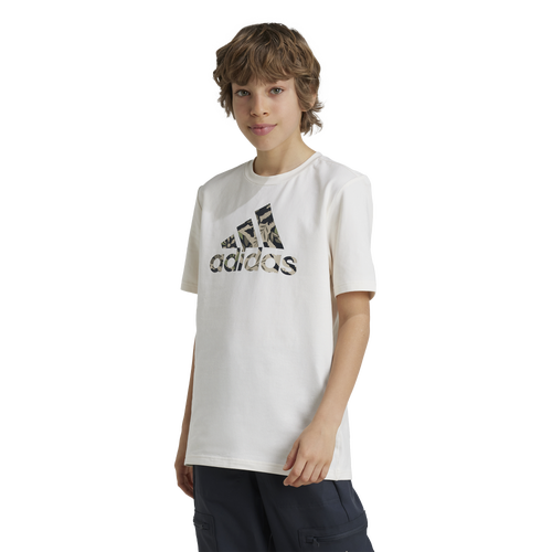 

Boys adidas adidas Disney Lion King T-Shirt - Boys' Grade School Chalk White/Simple Brown/Multicolor Size M