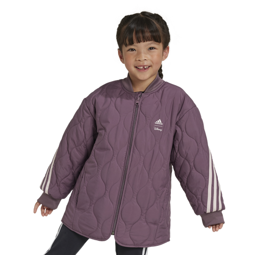 

Girls Preschool adidas adidas Disney x Minnie & Daisy Jacket - Girls' Preschool Shadow Fig/Sandy Pink Met Size XXS