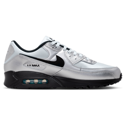 Men's - Nike Air Max 90 Premiumm Treble 2 - Chrome/Gamma Blue/Black