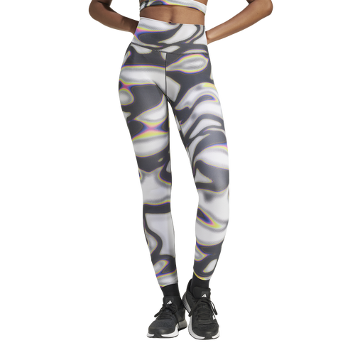 Adidas Originals Womens  Pabllo Vittar X Pride Aeroready Leggings In Gray