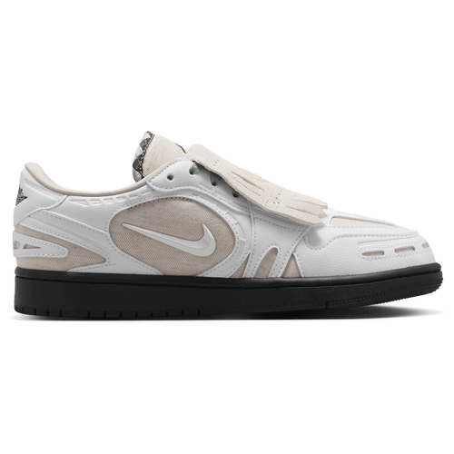 WOMENS - Jordan Air Jordan 1 Mm Low V3 - Lt Orewood Brn/White Black