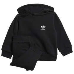 Boys' Toddler - adidas Originals Trefoil Essentials Hoodie and Joggers Set - Black