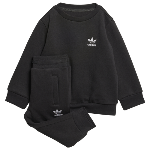 

Boys adidas Originals adidas Originals Trefoil Essentials Lifestyle Joggers Set - Boys' Toddler Black Size 3T