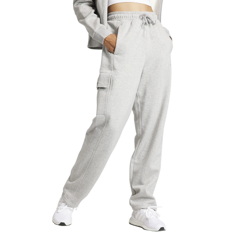 

adidas Womens adidas ALL SZN Fleece Cargo Pants - Womens Medium Grey Heather Size XL