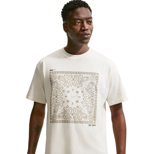  - Nike NSW Max90 Short Sleeve Bandana T-Shirt - White/Black