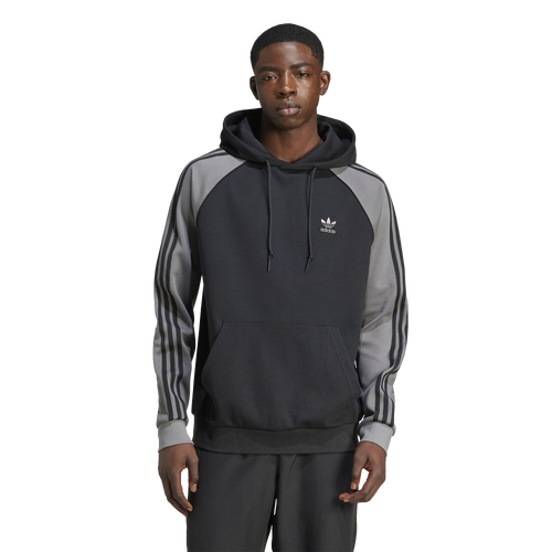

adidas Originals Mens adidas Originals SST Hoodie - Mens Black/Grey Four Size L