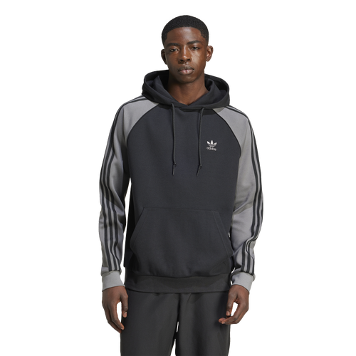 Mens Adidas Originals SST Hoodie Black Grey Four Size Xs