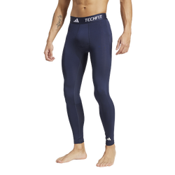 Men's - adidas Techfit Control Long-Tight Training Leggings - Ink