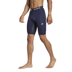 Men's - adidas Techfit Control Long-Tight Training Leggings - Ink