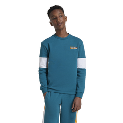 Boys' Grade School - adidas Originals Adibreak Lifestyle Crew Sweatshirt - Legacy Teal