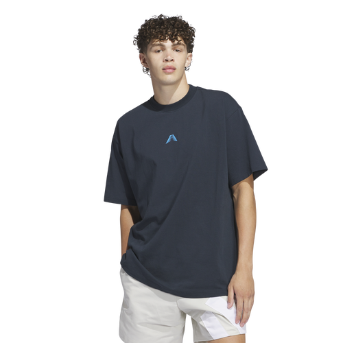 MENS - adidas Originals Anthony Edwards Foundation T-Shirt - Aurora Ink