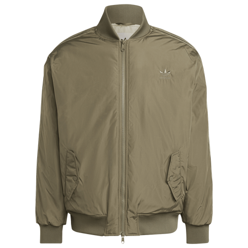 WOMENS - adidas Originals SST Bomber Jacket - Olive